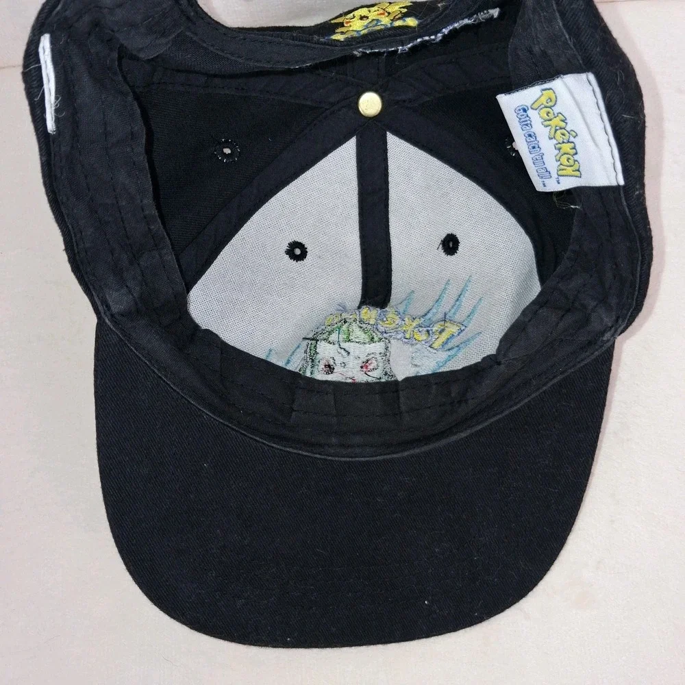 Vintage Official Nintendo Pokemon Bulbasaur Youth Hat Gotta Catch Em All Cap